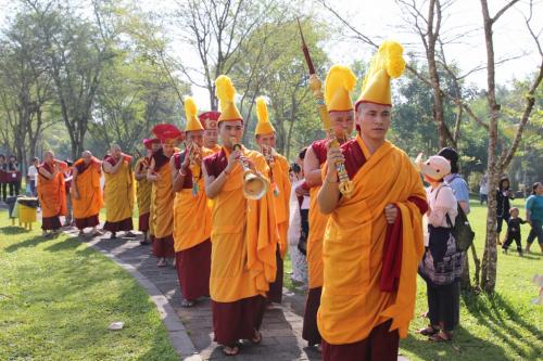 Kangyur procession